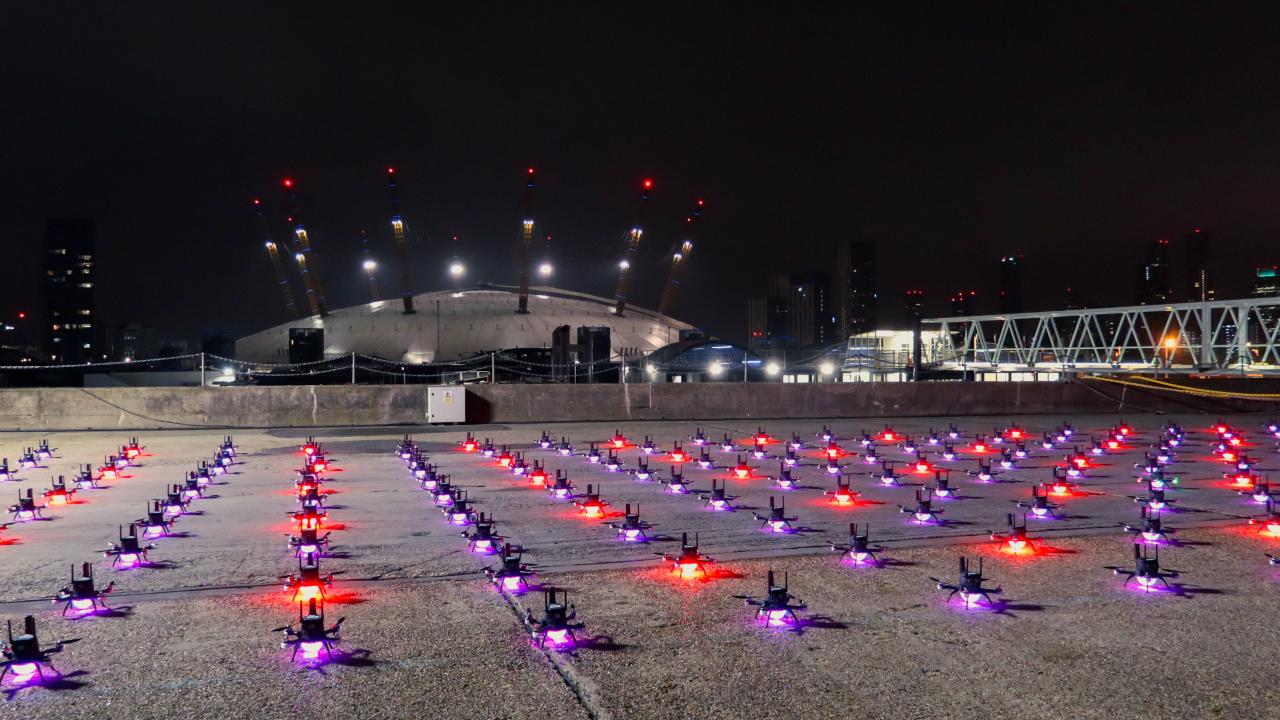 China new year drone show 2028